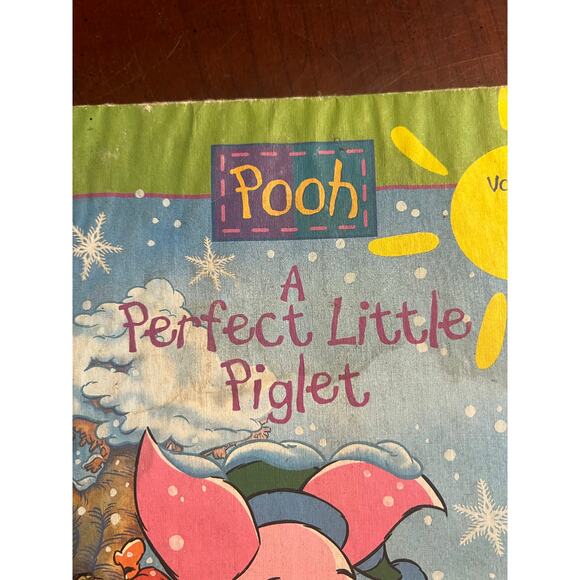 Pooh A Perfect Little Piglet Volume 2 Disney's Out & About with Pooh Book - Picture 2 of 7